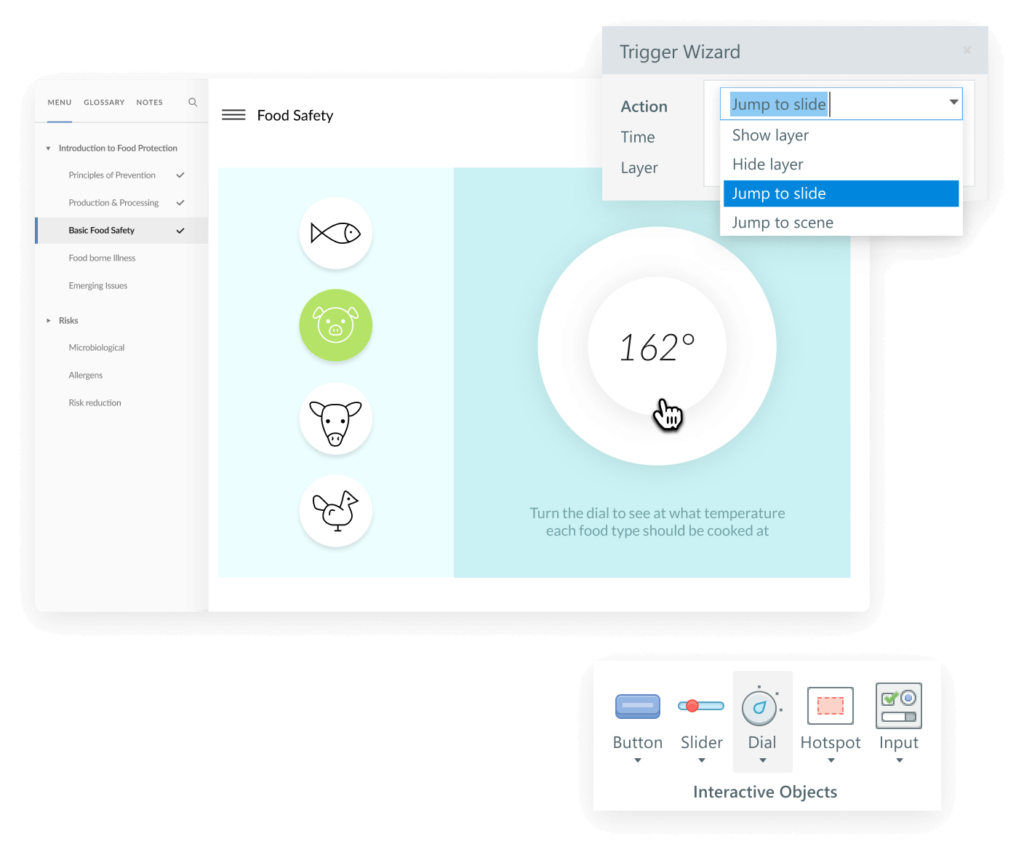 Storyline 360 — interfaccia